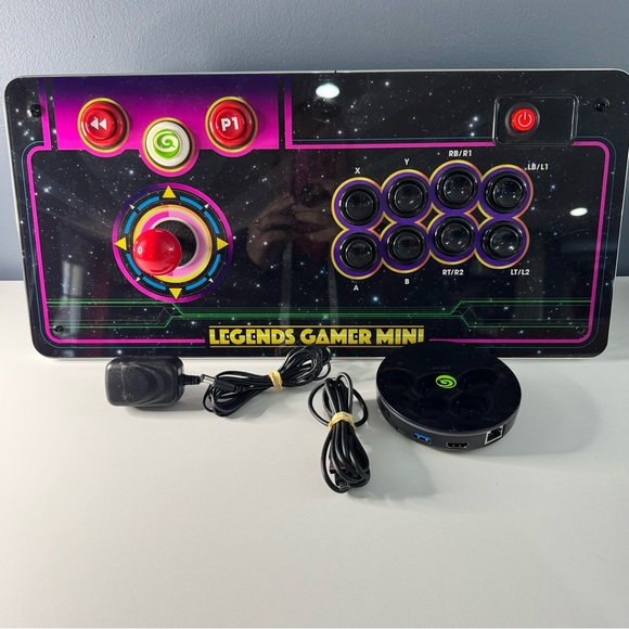 AtGames Legends Gamer Mini – Wireless Arcade Console with Joystick